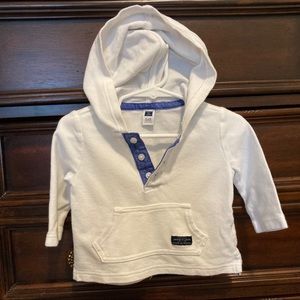 White Hooded Shirt ** see note